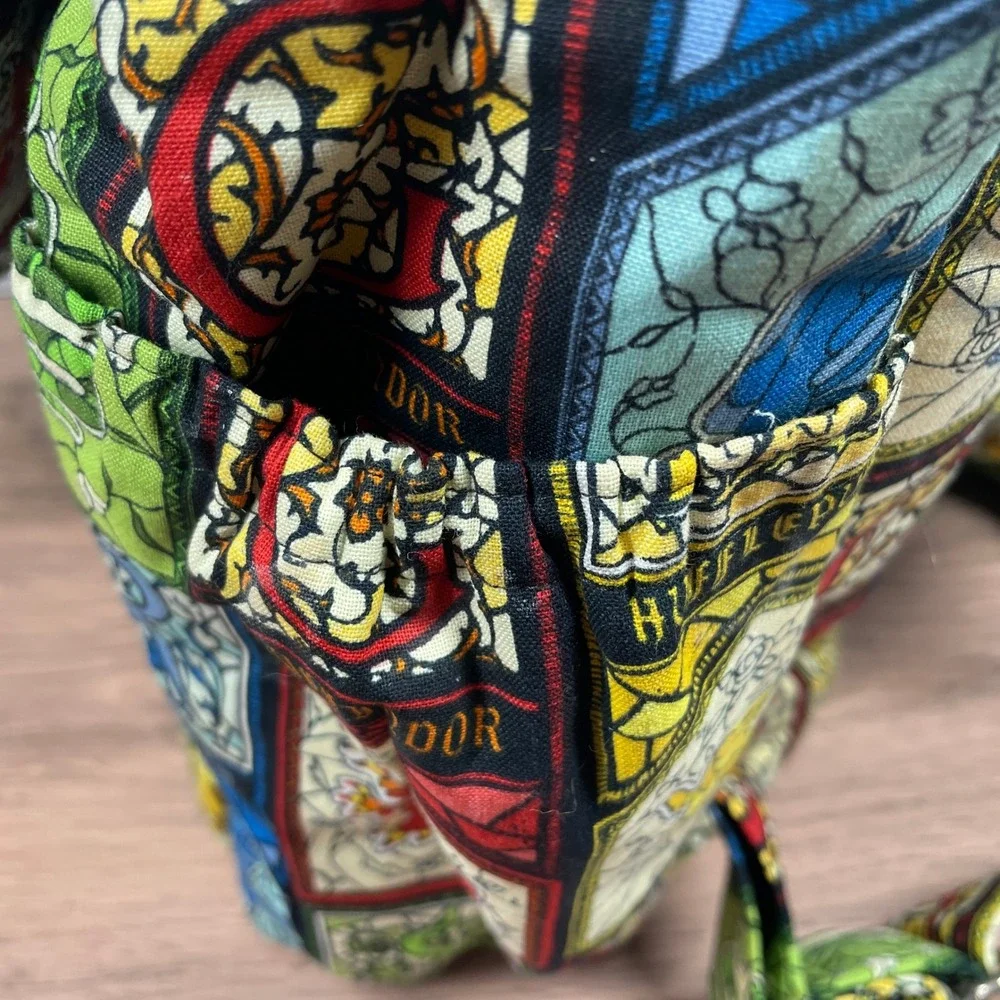 Lara Howe Designs Handmade Harry Potter Hogwarts Backpack with Gryffinoor Patch